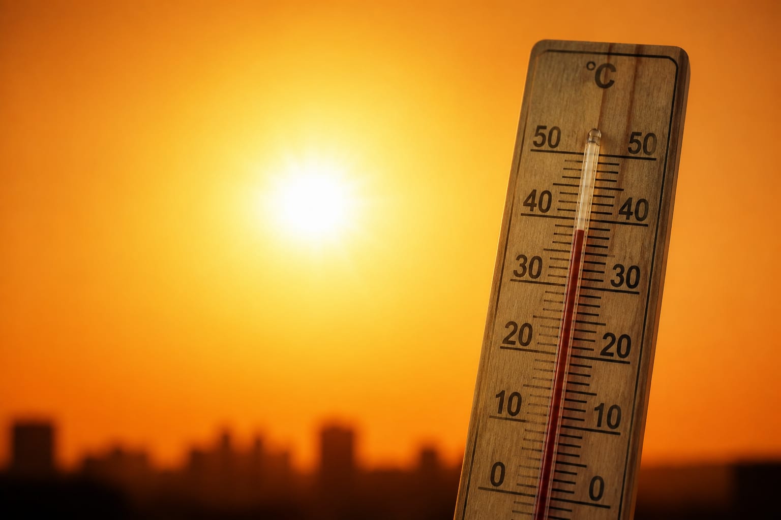 Cod roșu de caniculă în 35 de județe cu temperaturi de până la 41 de grade