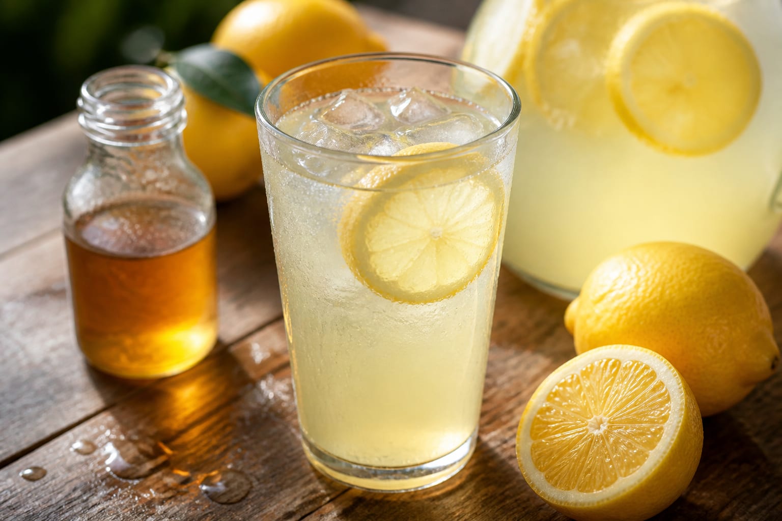 Limonada cu sirop poate ajunge la 209 kcal pe pahar față de 62 kcal fără adaos