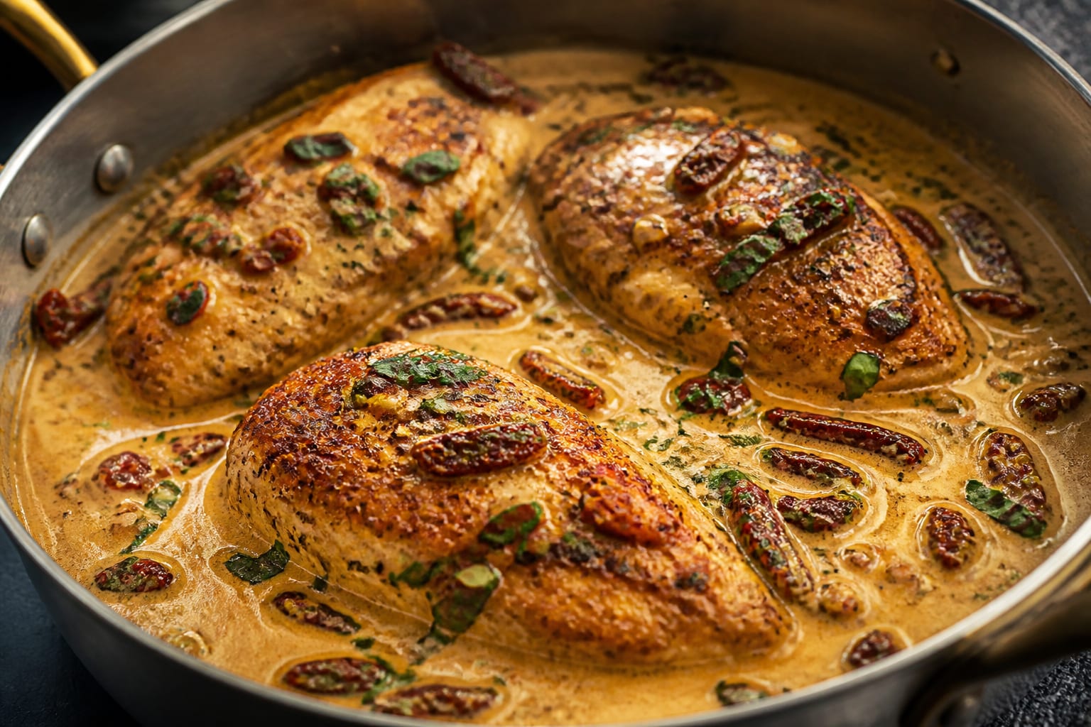 Marry Me Chicken este rețeta virală cu sos cremos care transformă pieptul de pui într-o cină specială
