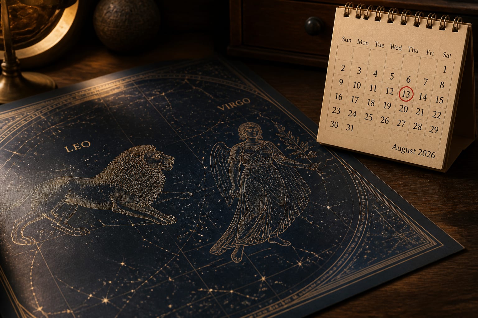Horoscop pentru 13 august 2026: Leul este încurajat să preia inițiativa, iar Fecioara excelează la detalii