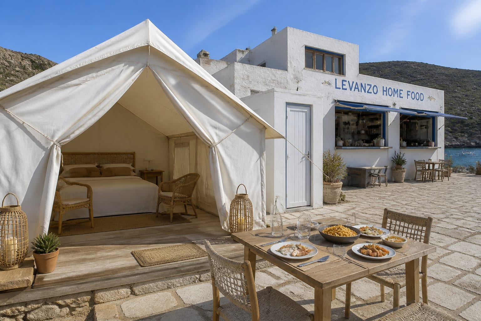 O vară în Sicilia cu masă și cazare gratuite: oferta unui restaurant de pe insula Levanzo