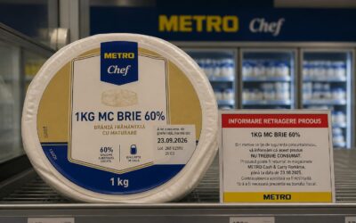 METRO retrage un lot de brânză Brie din cauza bacteriei Listeria