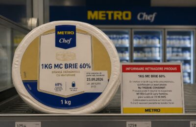 METRO retrage un lot de brânză Brie din cauza bacteriei Listeria